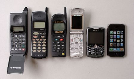 mobile phone history